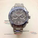 Perfect Replica Omega SpeedMaster Gray Dial Watch Stainless Steel